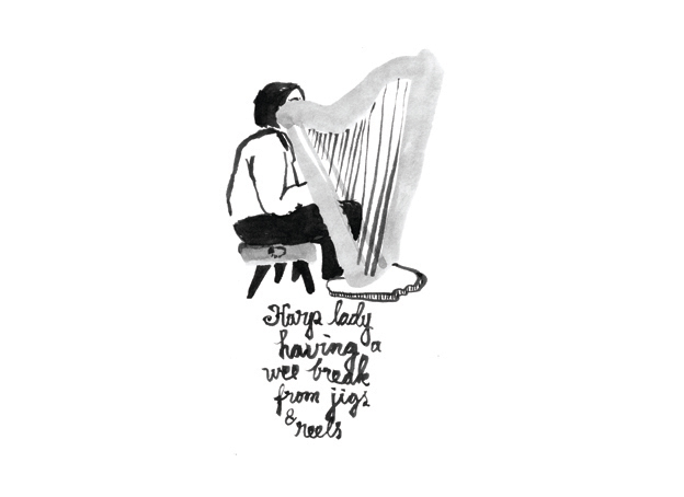 Harp Lady