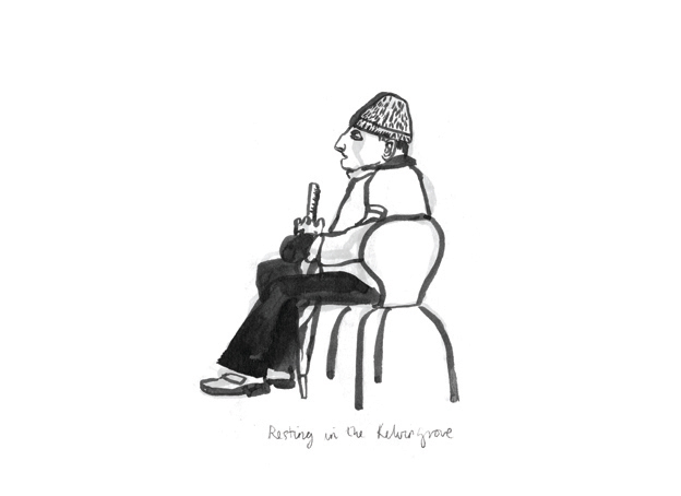 Resting Man